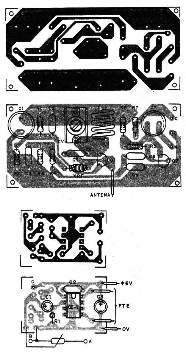   Figura 4 – Montagem em placa de circuito impresso
