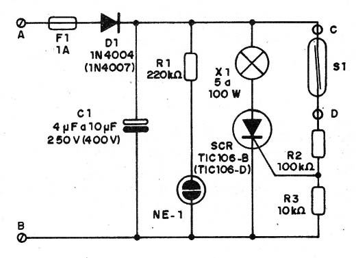 Figura 1 - Diagrama do aparelho
Figura 1 - Diagrama do aparelho