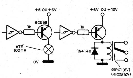    Figura 10 – Circuitos de acionamento
