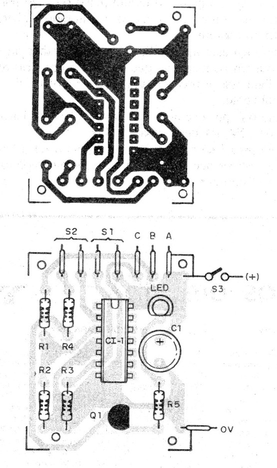 Figura 2 – Placa para a montagem
Figura 2 – Placa para a montagem