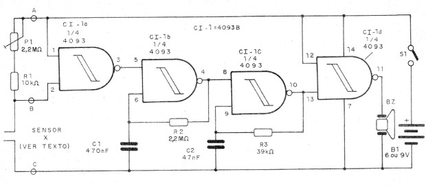 Figura 2 – Diagrama do alarme
Figura 2 – Diagrama do alarme