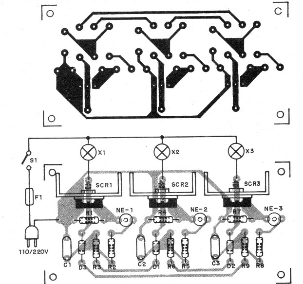    Figura 2 – Placa para a montagem
