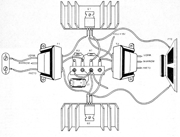 Figura 3 – Montagem em ponte de terminais
Figura 3 – Montagem em ponte de terminais