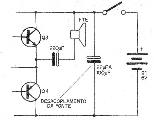    Figura 10 - Desacoplamento de uma fonte
