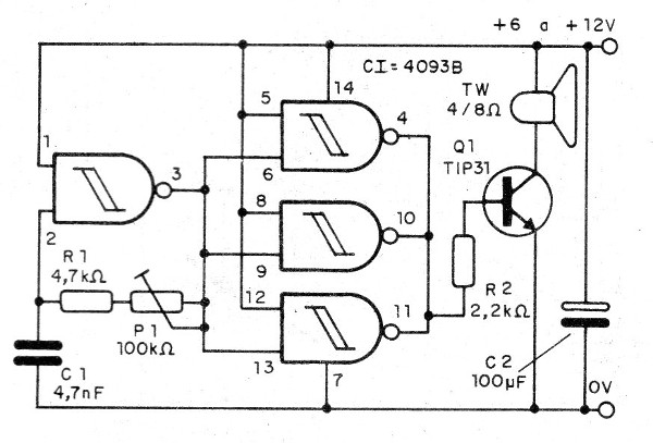 Figura 5 – Circuito com etapa de potência
Figura 5 – Circuito com etapa de potência