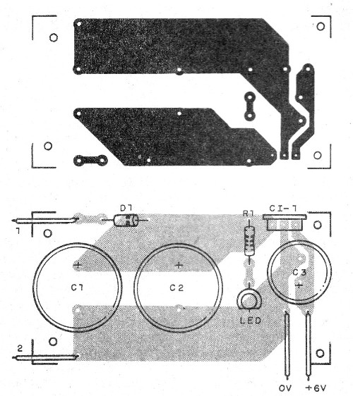    Figura 2 – Montagem em placa
