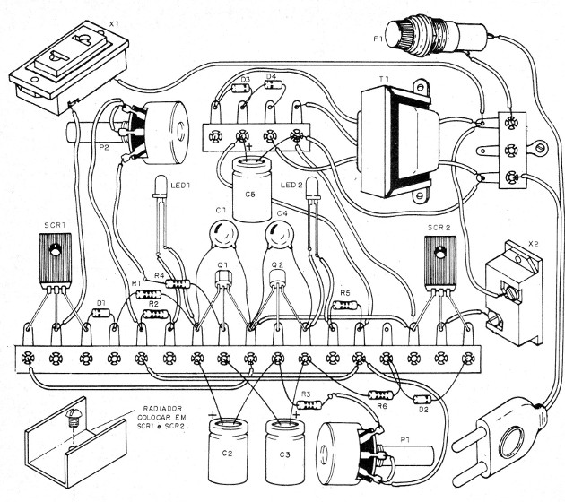    Figura 5 – Montagem em ponte de terminais
