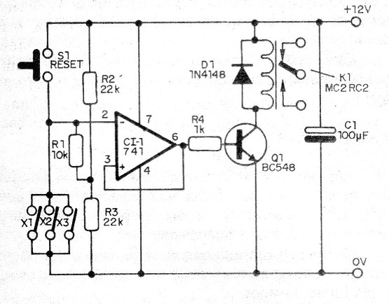    Figura 3 – Diagrama completo do alarme
