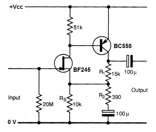 Figura 5 – Circuito com transistores	
