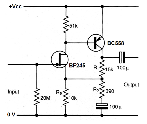 Figura 5 – Circuito com transistores
Figura 5 – Circuito com transistores