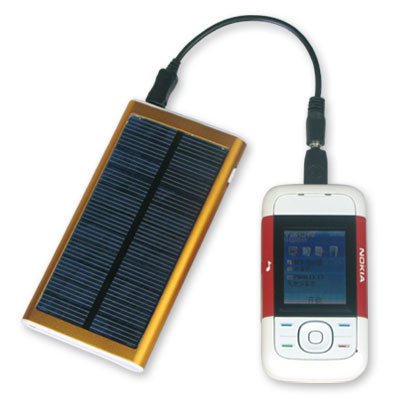 Figura 90 – Carregador solar de bateria de celular.
