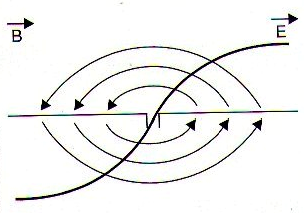 Figura 249 – Campos numa antena
