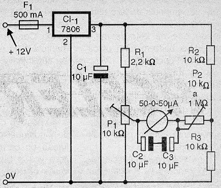 Diagrama completo do acelerômetro.
