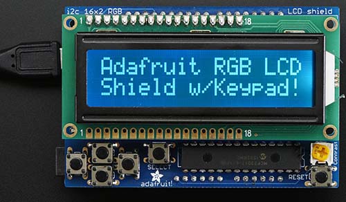 Shield de display para Arduino
Shield de display para Arduino