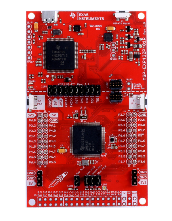 Figura 5. Kit de Desenvolvimento MSP-EXP432P401R
Figura 5. Kit de Desenvolvimento MSP-EXP432P401R