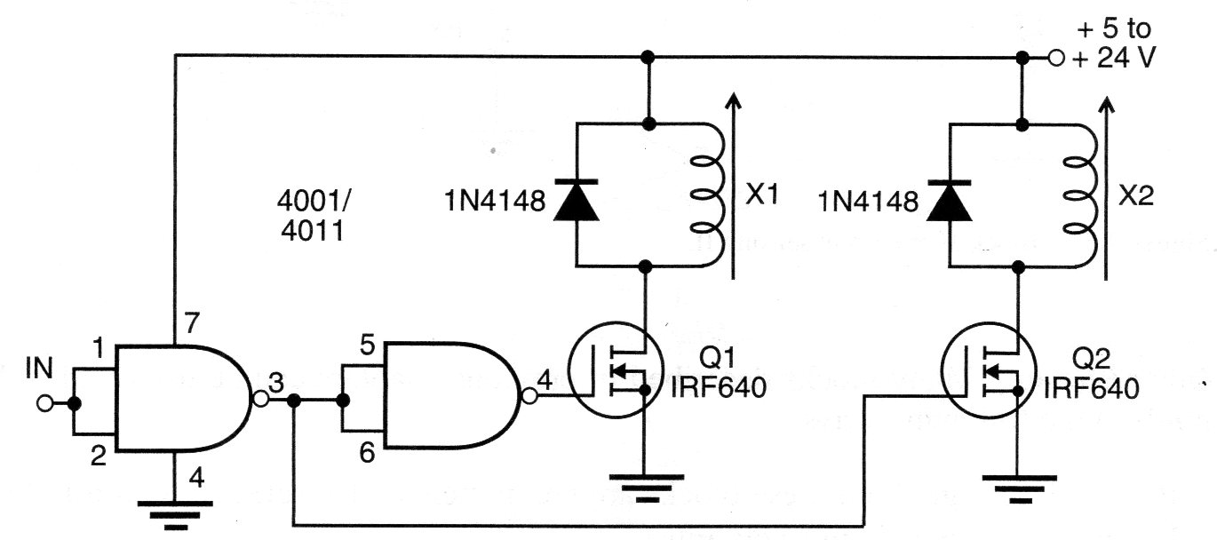 Figura 6 – Usando MOSFETs e CMOS Figura 6 – Usando MOSFETs e CMOS