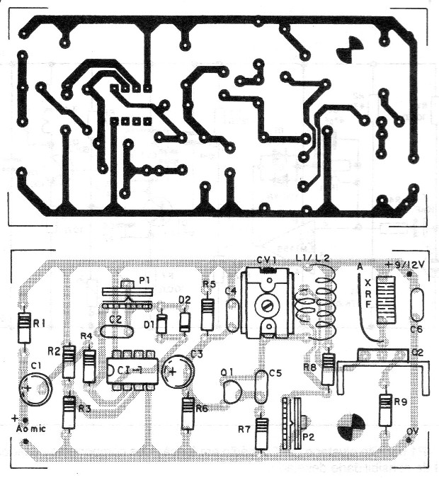 Figura 2 – Placa para a montagem
Figura 2 – Placa para a montagem