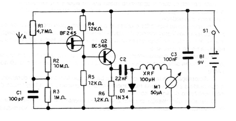 Figura 3 – Diagrama do detector
Figura 3 – Diagrama do detector