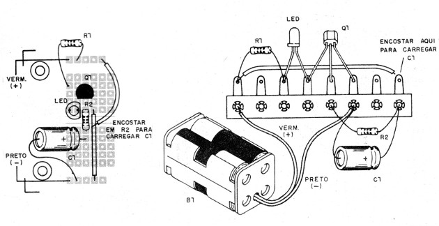 Figura 13 – Montagem em matriz e ponte
Figura 13 – Montagem em matriz e ponte