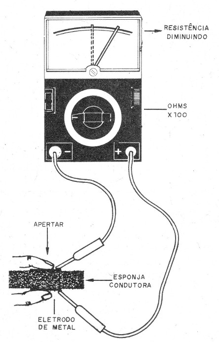 Figura 1 – Esponja condutora
Figura 1 – Esponja condutora