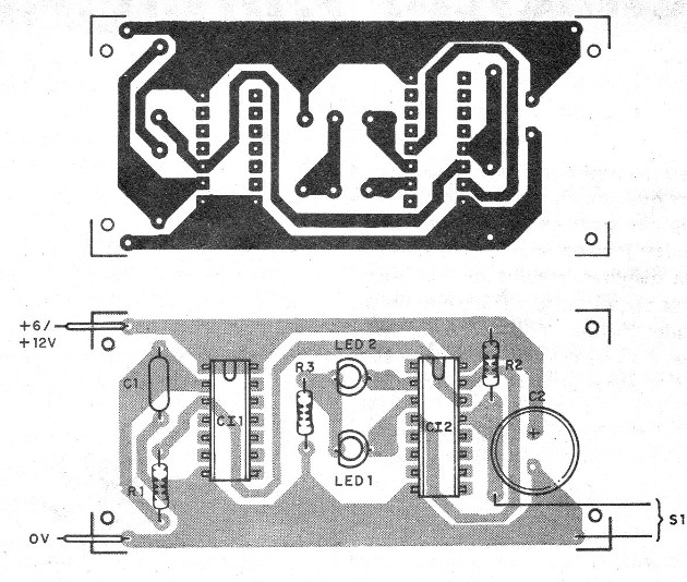    Figura 2 – Placa de circuito impresso
