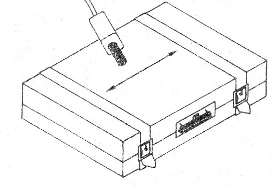    Figura 1 – Usando o sensor
