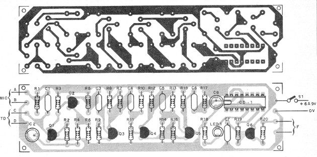 Figura 5 – Placa para a montagem
Figura 5 – Placa para a montagem