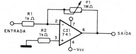    Figura 15 – Circuito de ganho variável
