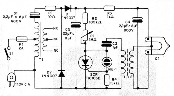 Figura 5 – Versão para 110 V
Figura 5 – Versão para 110 V