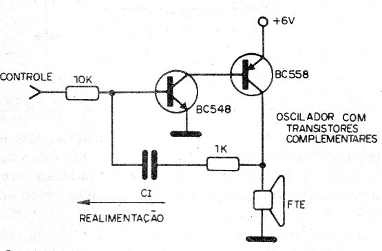    Figura 3 - O oscilador final de áudio
