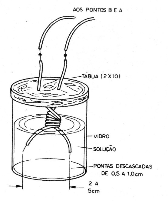 Figura 12 – Eletrodo para experimentos de química
Figura 12 – Eletrodo para experimentos de química