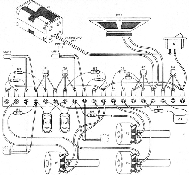Figura 2 – Montagem em ponte de terminais
Figura 2 – Montagem em ponte de terminais