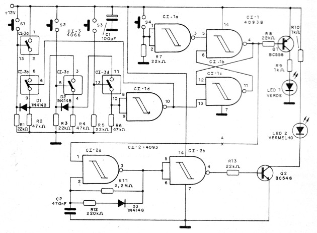    Figura 5 – Diagrama completo do alarme
