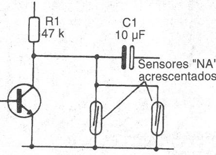Figura 1 – Ligação de sensores
Figura 1 – Ligação de sensores