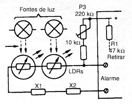 Figura 8 – Usando como alarme de passagem
Figura 8 – Usando como alarme de passagem