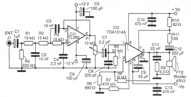 Figura 3 – Diagrama do Bass Booster
Figura 3 – Diagrama do Bass Booster