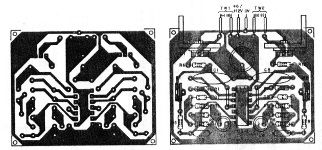 Figura 4 – Placa de circuito impresso para a montagem
Figura 4 – Placa de circuito impresso para a montagem