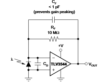 Figura 7 – Amplificador de transimpedância
