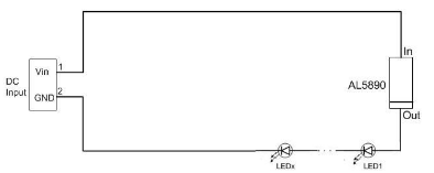 Figura 6 – Alimentação contínua “low-side”
