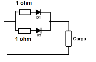 Figura 25 – Distribuindo melhor a corrente entre diodos
