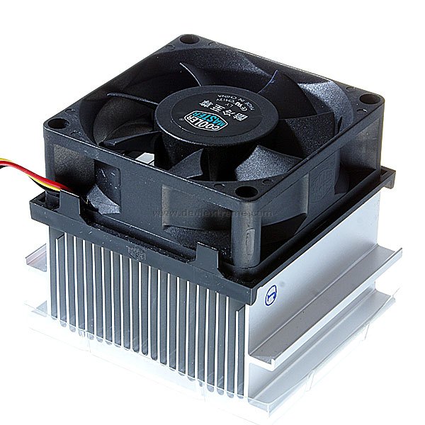    Figura 11 – Dissipador com fan (usado em computadores para refrigerar o microprocessador)
