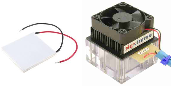 Figura 12 – Dissipador de estado sólido combinado com fan
