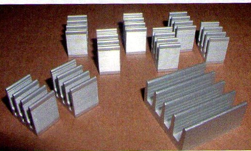 Figura 22 – Tipos de dissipadores
Figura 22 – Tipos de dissipadores