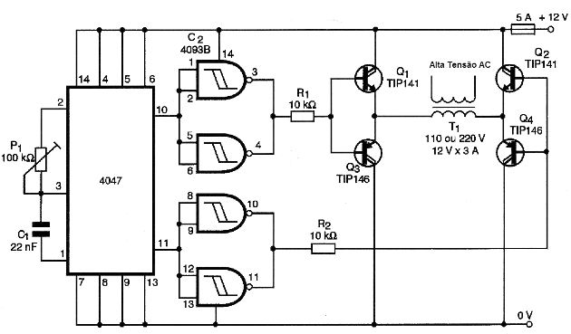 Figura 18 – Inversor eletrônico que substitui os vibradores
Figura 18 – Inversor eletrônico que substitui os vibradores