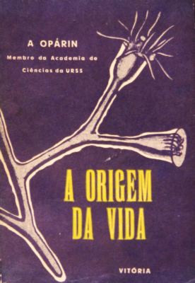 O Livro Origem da Vida.
O Livro Origem da Vida.