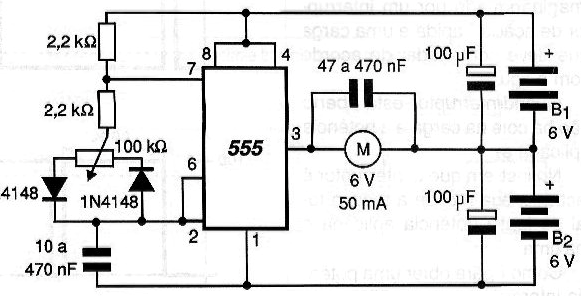 Figura 5 – Anti-fase PWM para motor
Figura 5 – Anti-fase PWM para motor