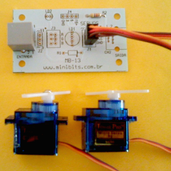 Figura 13 – Os servos
Figura 13 – Os servos