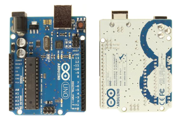 Figura 1. Placa de desenvolvimento do Arduino Uno
Figura 1. Placa de desenvolvimento do Arduino Uno