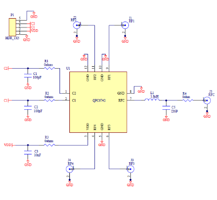 Figura 2 – Diagrama da placa de avaliação
