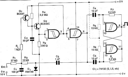 Diagrama do VCO TTL